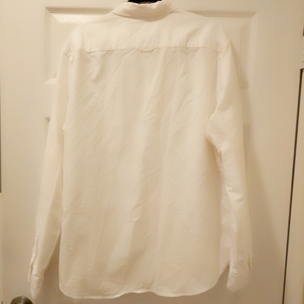 H&M Button Down Shirt - Regular Fit - White - XL - Picture 2 of 5